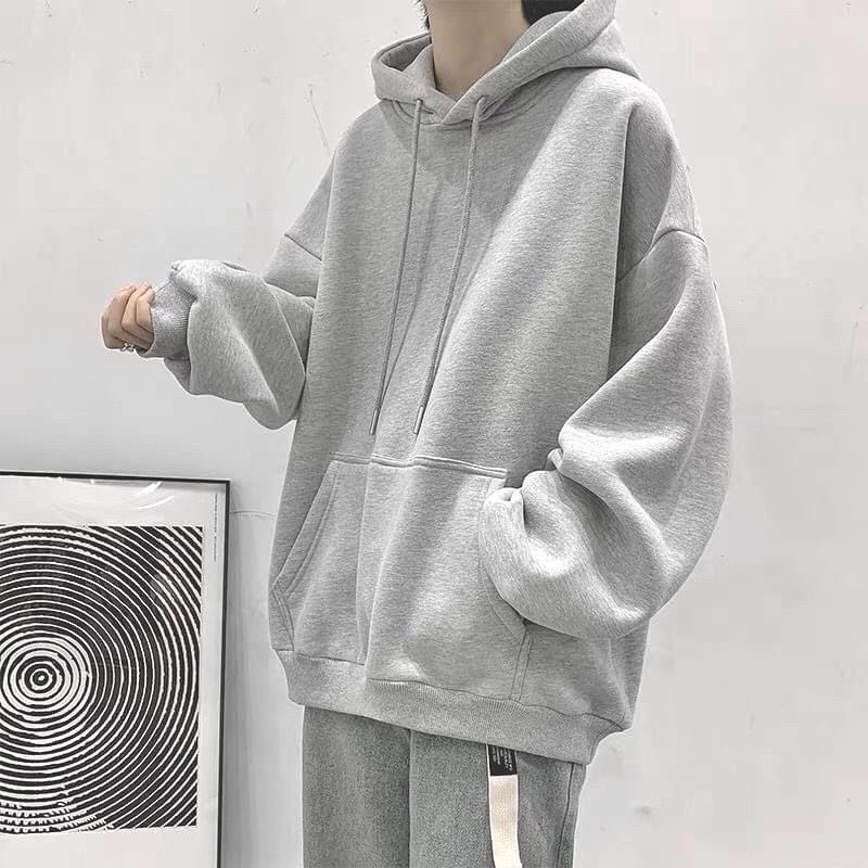 Áo Hoodie Trơn Nam Nữ Form Rộng Unisex Chất Nỉ cao cấp