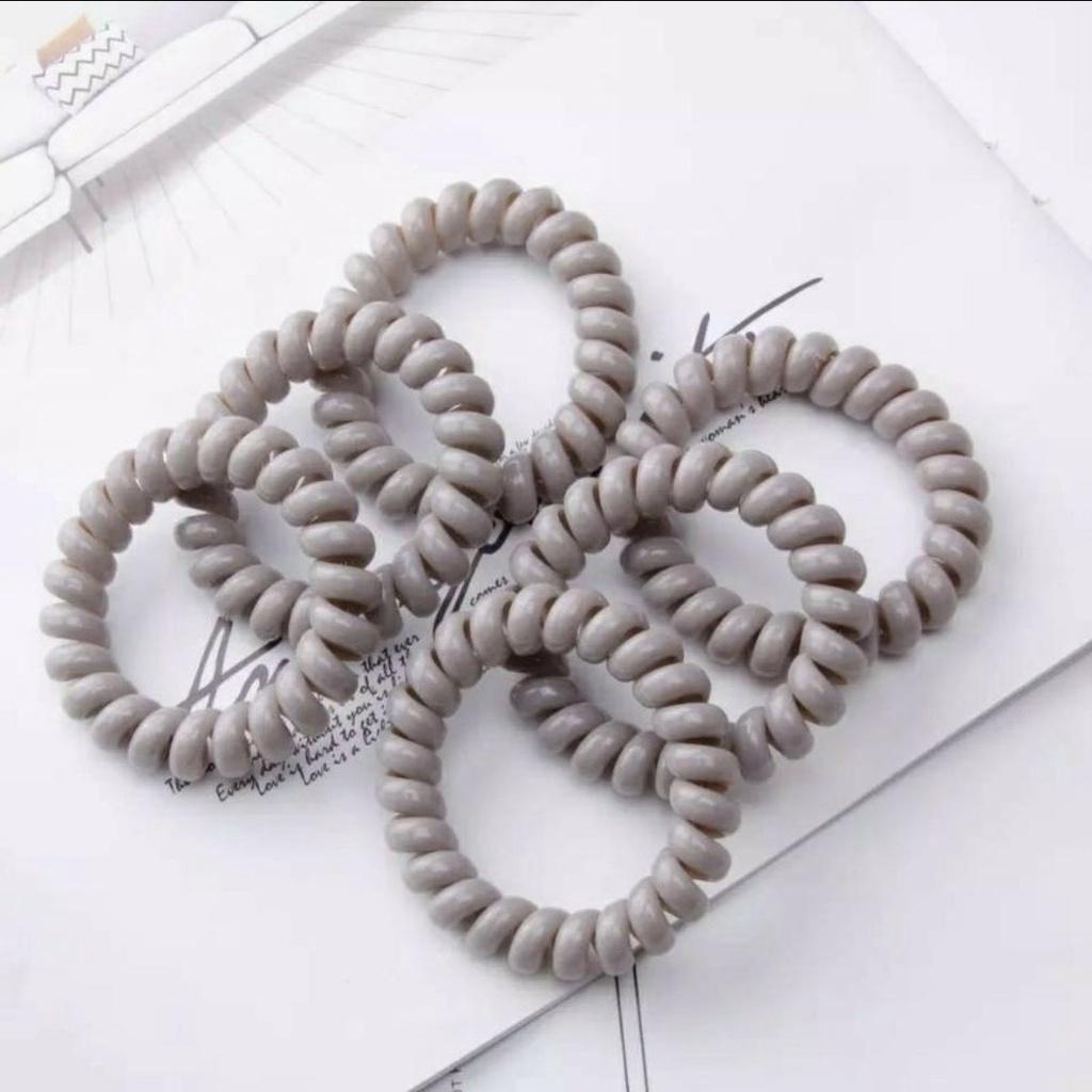 Dây cột tóc lò xo nhiều màu dễ thương xinh xắn cho bạn gái