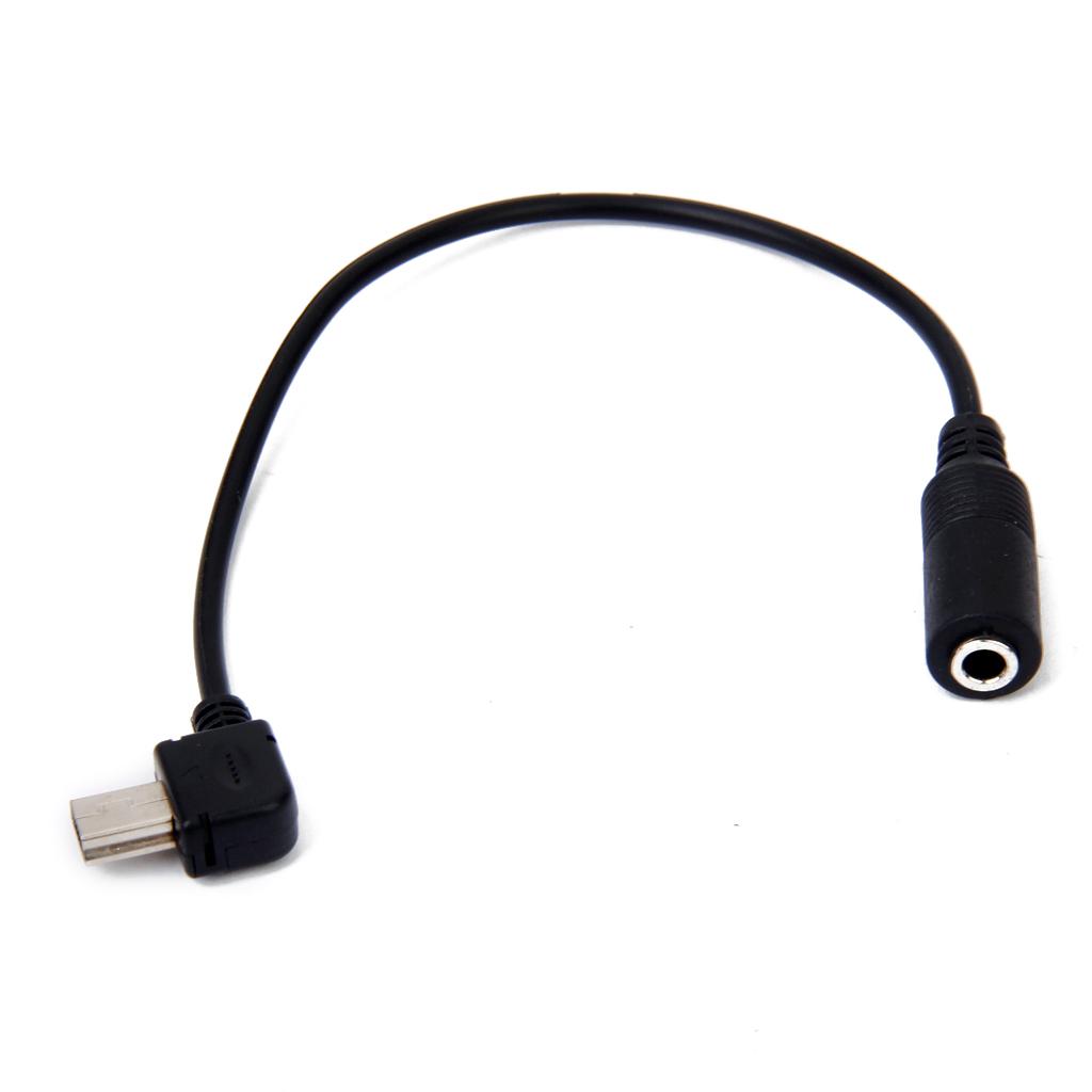 USB Microphone Cable Adapter Wire Cord for Hero4 / 3 / 3+