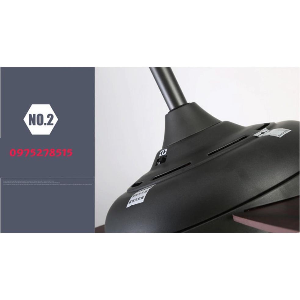 Quạt Trần 1 Đèn 3 hình thức khuyến mại Móc cao su đặc Treo Quạt Lõi Đồng 2D Gió Có Remote Tiện Lợi