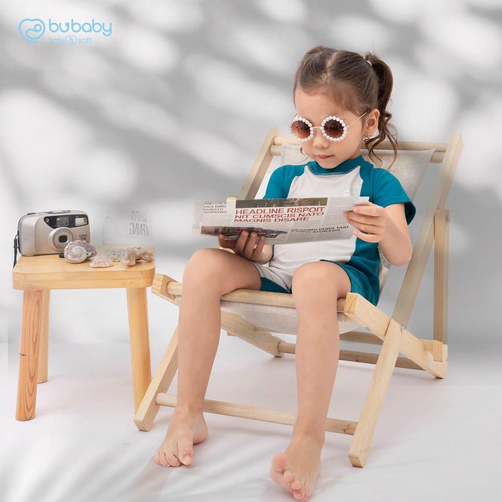 Bộ bơi liền ngắn tay Bu baby cho bé 6 tháng đến 4 tuổi