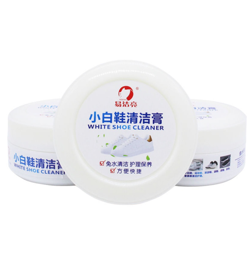 Tuýp Kem Trắng 260g Làm Sạch Khử Trùng Cho Giày Da Thể Thao Không Cần Nước