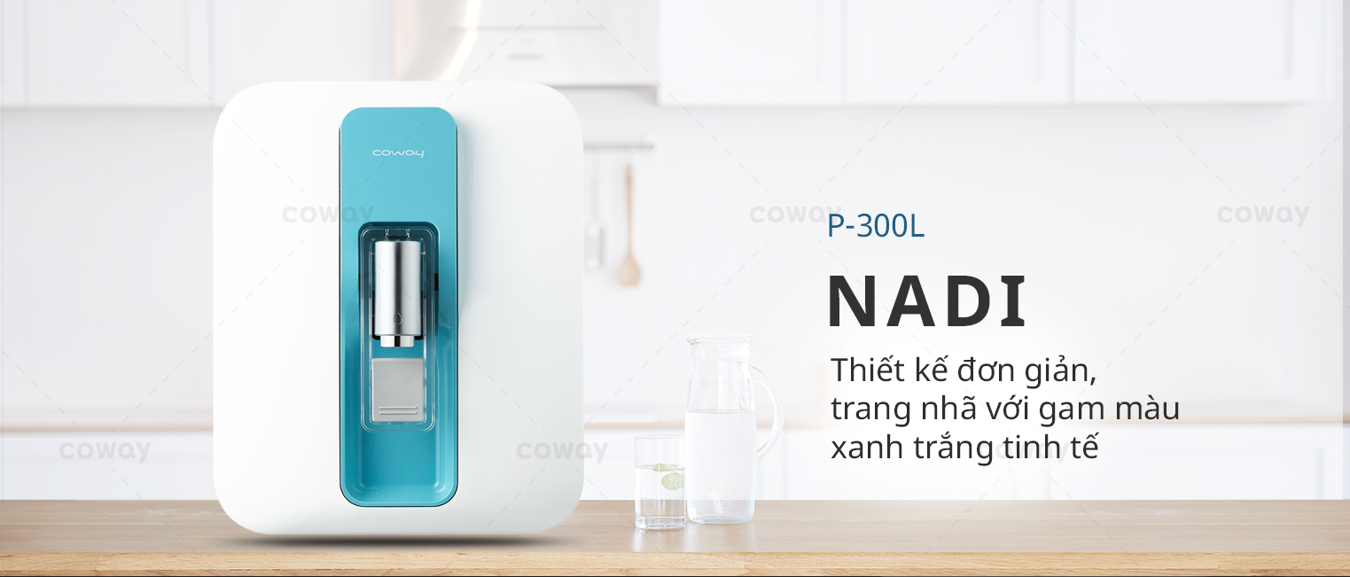 Máy lọc nước Coway Hàn Quốc FINN P-300L - Hàng chính hãng