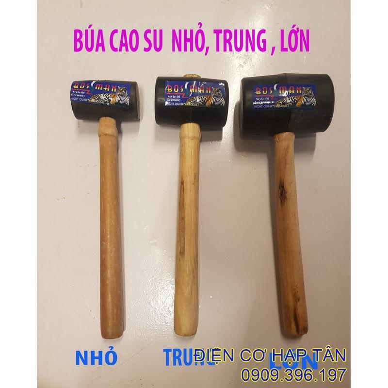 Búa cao su cán gỗ giá xưởng