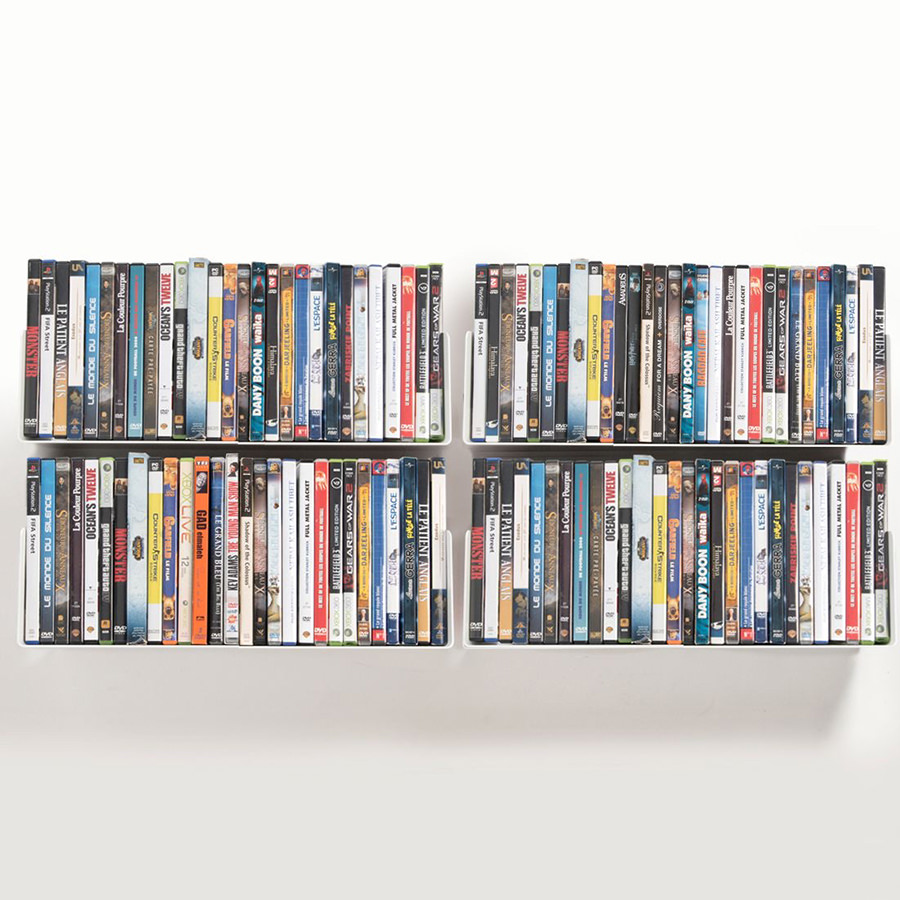 Kệ đĩa CD chữ U45 (set 4)