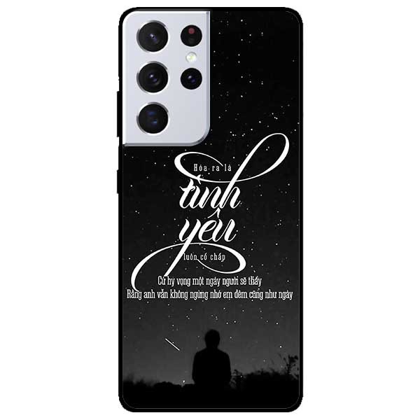 Ốp lưng dành cho Samsung Galaxy S21 - S21 Plus - S21 Ultra - mẫu Hoá Tình Yêu