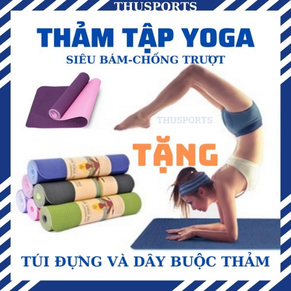 Thảm Tập Yoga Chống Trượt 2 Lớp