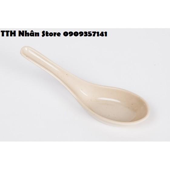 (NEW) Muỗng 14cm melamine cao cấp muỗng súp canh (No14)