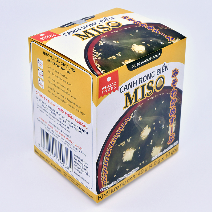 Canh rong biển Miso Asuzac