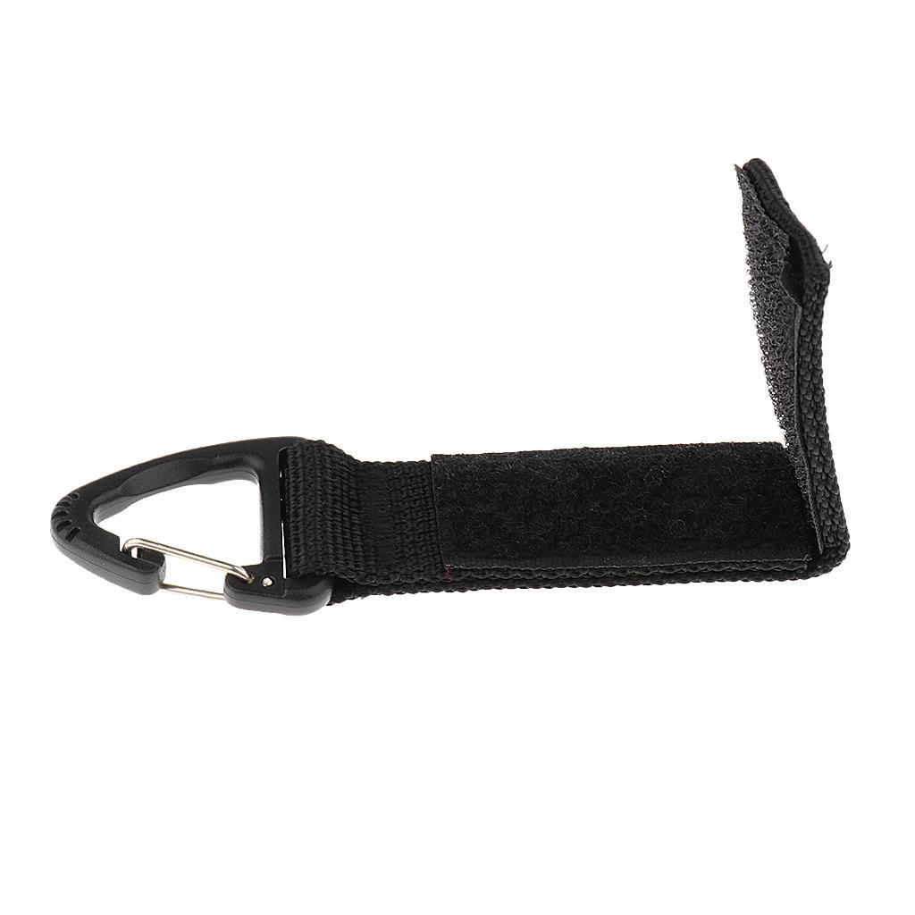 2pcs Molle Nylon Webbing Buckle Outdoor Camping Hiking Backpack Keychain Belt Holder Hanging Hook