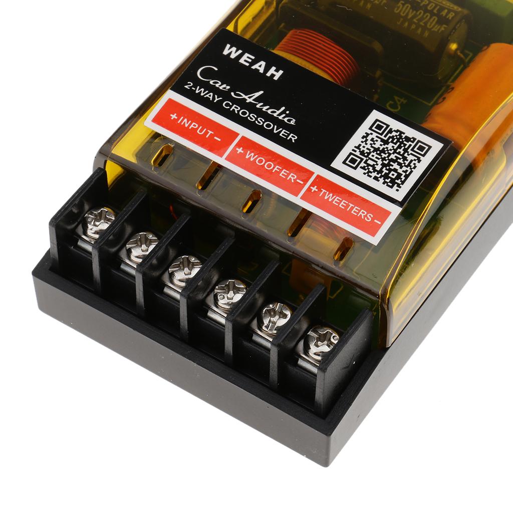 120W 2 Chiều Cao-Thấp Loa Phân Tần Loa Đeo Chéo Lọc