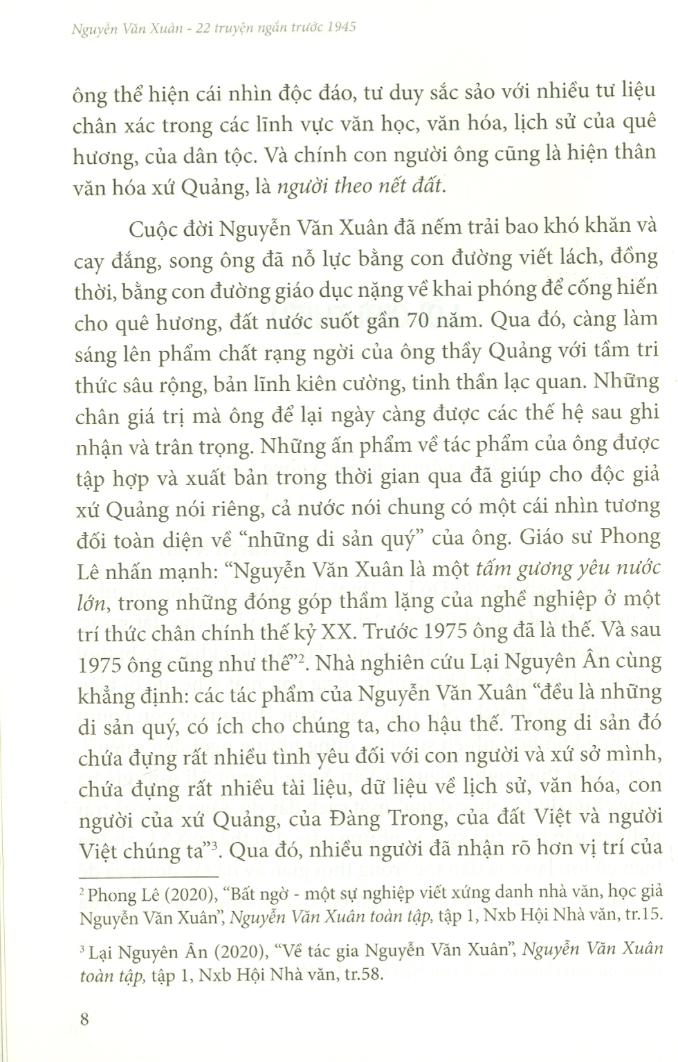 Nguyễn Văn Xuân - 22 Truyện Ngắn Trước 1945 (Những Tác Phẩm Mới Được Sưu Tầm)