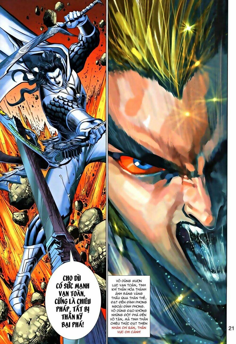 thần binh tiền truyện 1 - đỉnh phong tuyệt chiến chapter 16 20