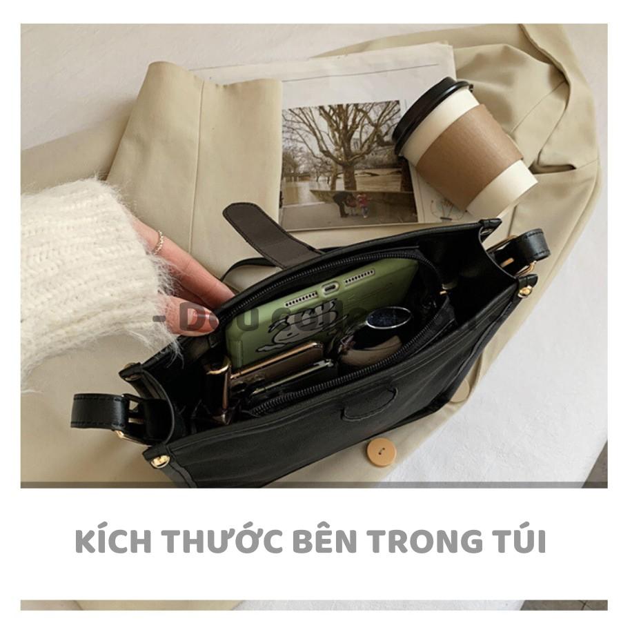 Túi Xách Nữ Đẹp Đeo Vai (Túi Tote Canvas) Cao Cấp Form Lớn Đi Học &amp; Công Sở Châu Âu Retro - Mã XT035