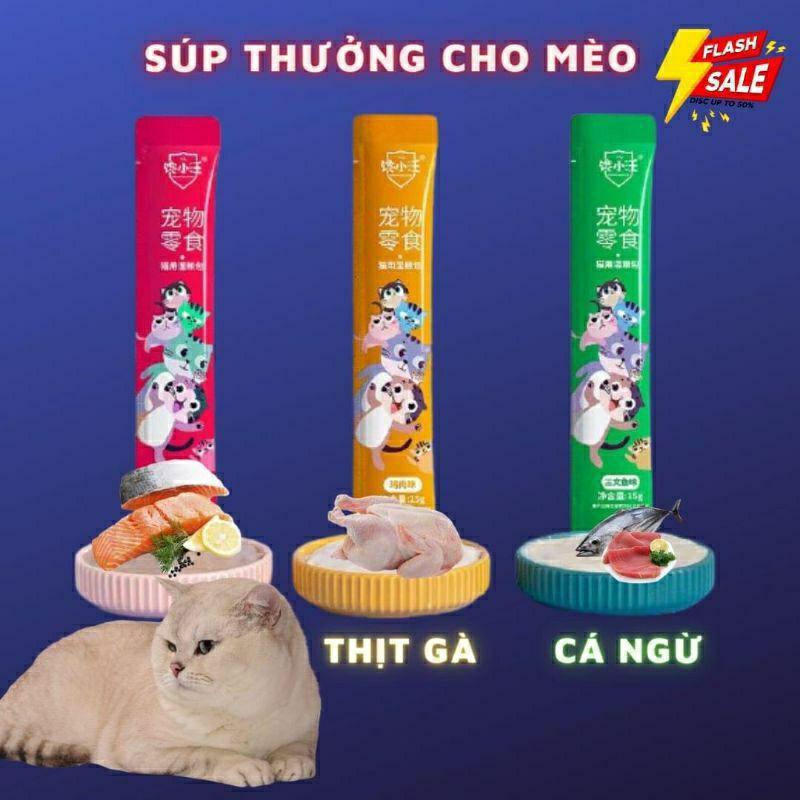 Sup thưởng sizuka cho mèo 15g