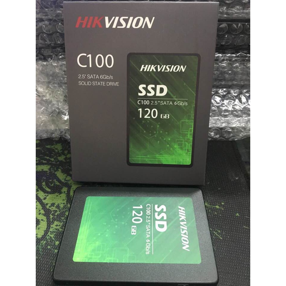 Ổ CỨNG SSD HIKVISION C100 DUNG LƯỢNG 120GB - Hàng Chính Hãng