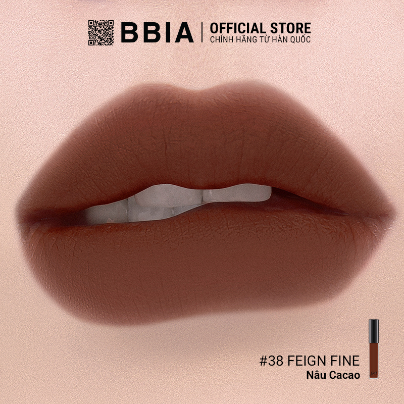 Combo 2 son Bbia Last Velvet Lip Tint - #38 Feign Fine và  #25 Final Note