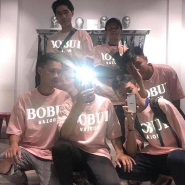 Tee BOBUI SAIGON phản quang - Áo thun unisex 100% cotton cao cấp