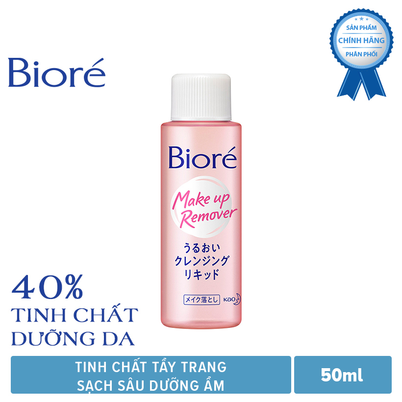 Tinh Chất Tẩy Trang Sạch Sâu Dưỡng Ẩm Biore Make Up Remover Moisture Cleansing Liquid (50ml)