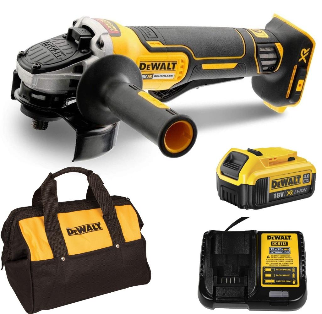 MÁY MÀI CẦM TAY 800 W 125 MM DEWALT DCG406M1- HÀNG CHÍNH HÃNG
