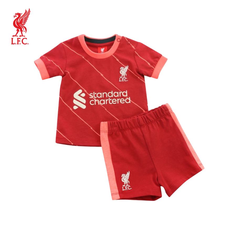 Set quần áo trẻ em Lfc 21/22 Home - Liverpool Fc - A16102