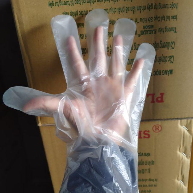 1kg găng tay, bao tay nilon tiện lợi (đóng bịch 1kg)