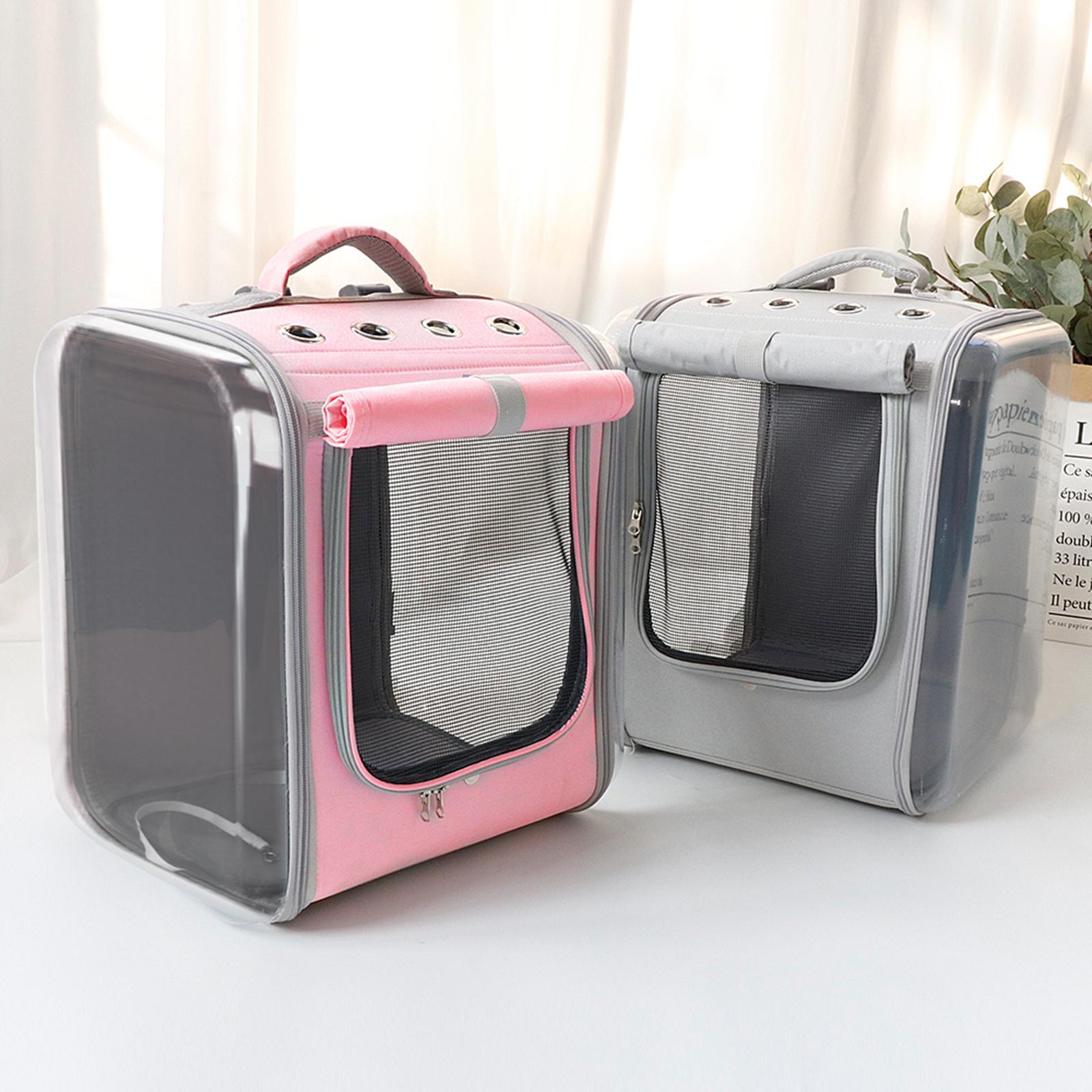 Pet Carrier Backpack Cat Dog Breathable Carry Bag for Outdoor Travel