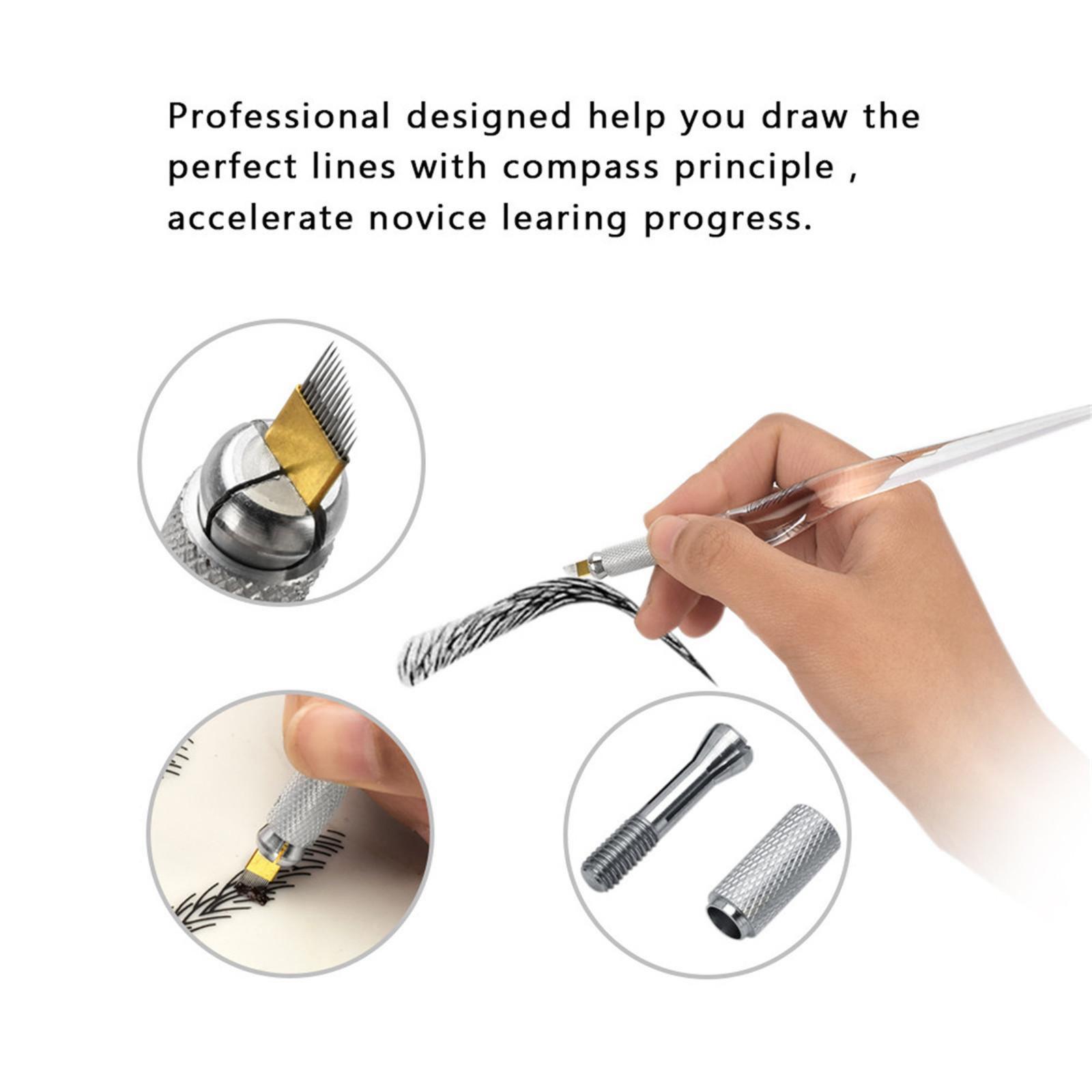 Eyebrow Permanent Pen Pigment Ink Practise