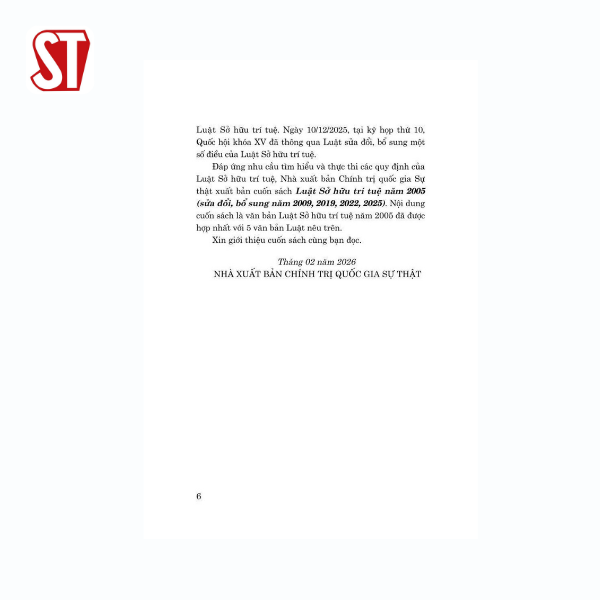 Luật sở hữu trí tuệ năm 2025