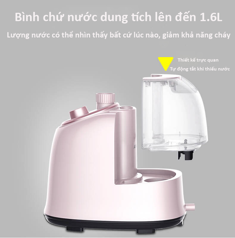 Bàn là hơi nước đứng SC-618 công suất 2000W phù hợp mọi loại vải giá treo 3 chiều tiện dụng, hơi khỏe Hàng nhập khẩu