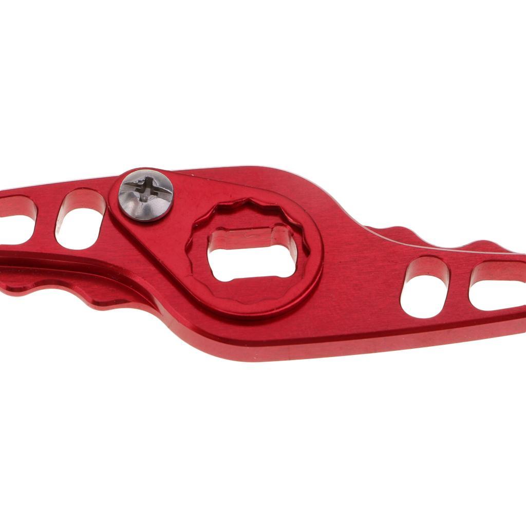 2pcs Aluminum Alloy Fishing Reel Handle Rocker Arm for Baitcasting DIY