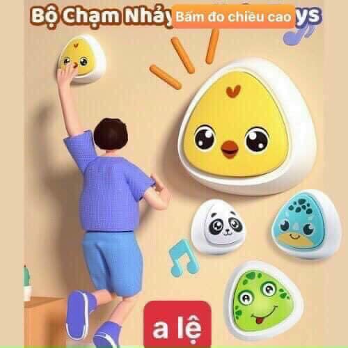 Bộ Chạm Nhảy Tăng Chiều Cao (Có 2 mẫu Tiếng Anh và Tiếng Việt) - Hàng Chính Hãng
