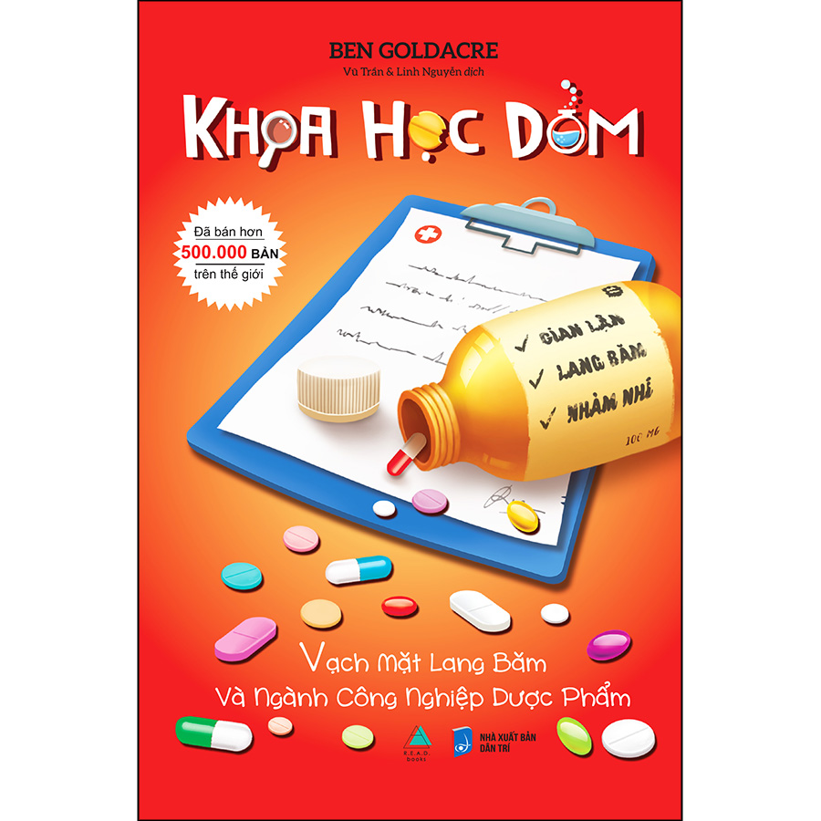Cuốn sách: Khoa Học Dỏm: Vạch Mặt Lang Băm Và Ngành Công Nghiệp Dược Phẩm