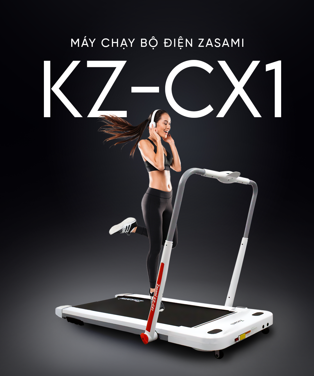 Máy Chạy Bộ Điện Tại Nhà Zasami KZ-CX1