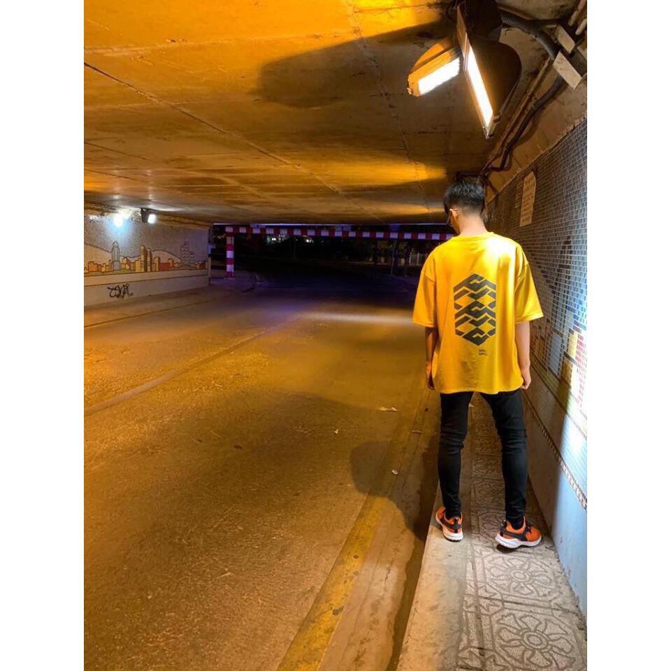 Áo thun tay lỡ unisex form rộng