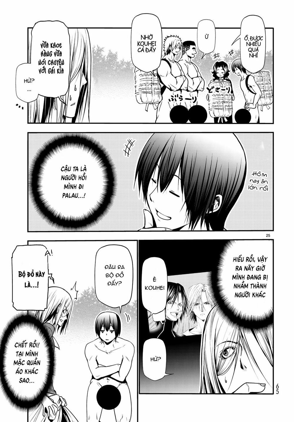 cô gái thích lặn - grand blue chapter 60 25