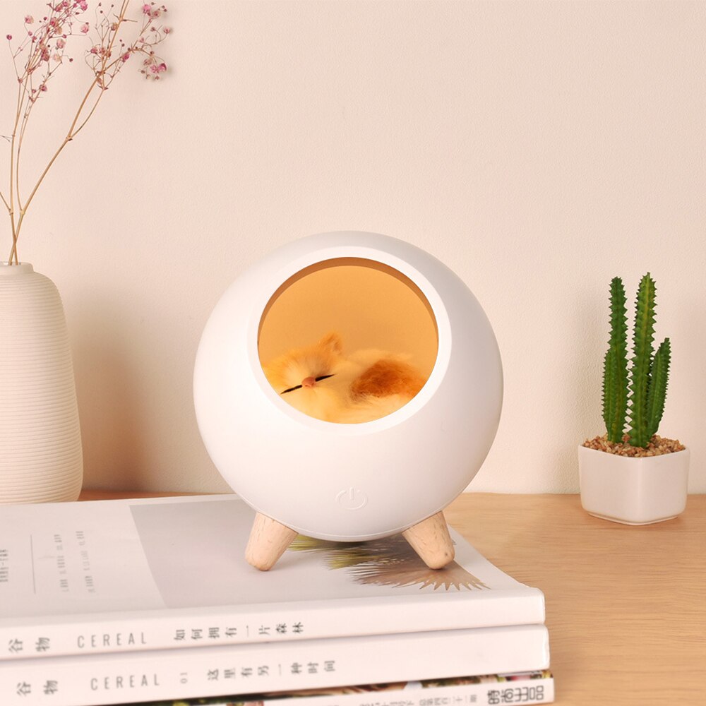 Đèn Ngủ Sáng Tạo Little Pet House - Hàng Nhập Khẩu