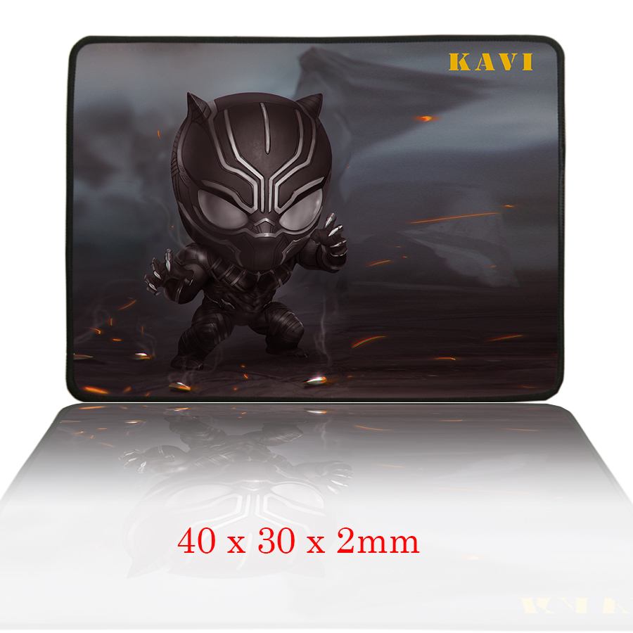 Miếng Lót Chuột Size Nhỏ (40x30x2 ) Mẫu BlackPanther Chính Hãng