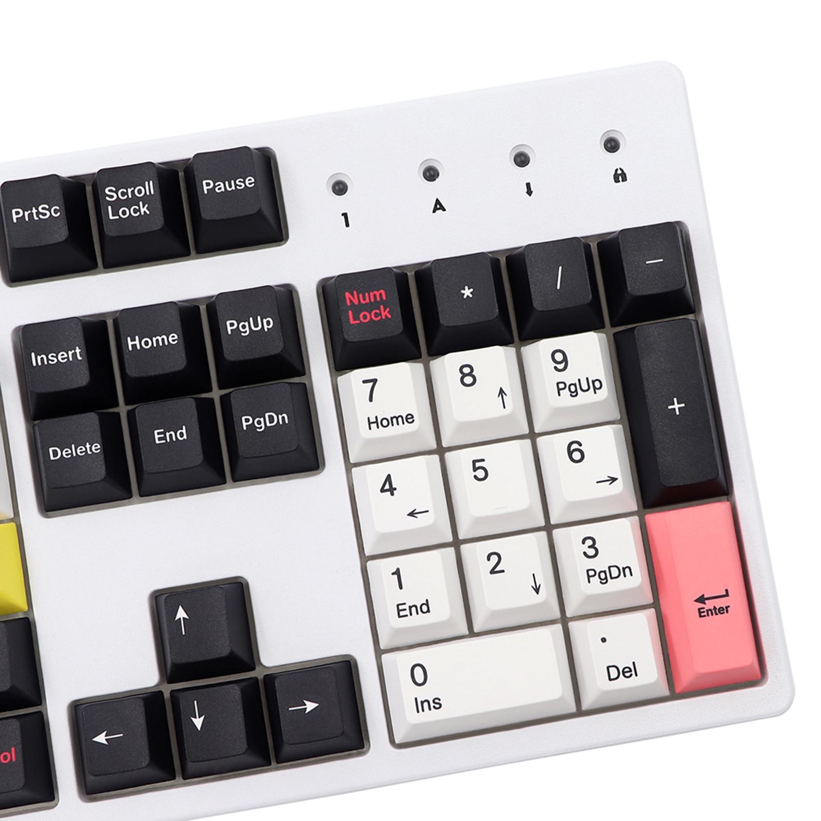 121 Keys Set PBT Key Caps Keycaps for Cherry Mechanical Keyboard Japanese