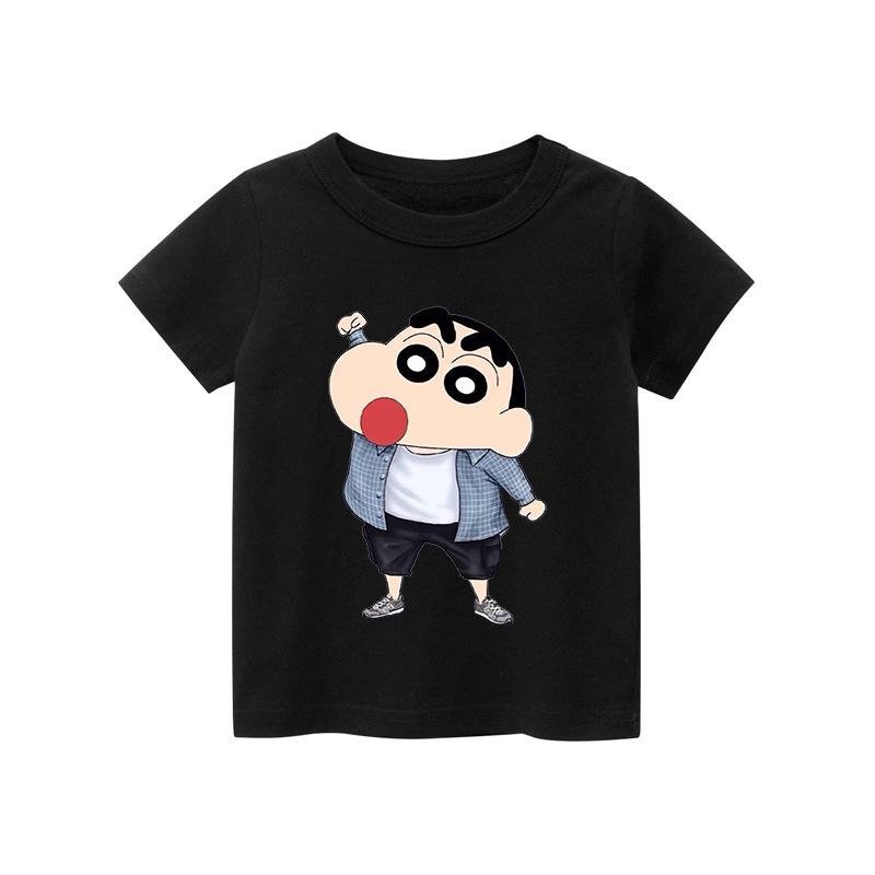 Áo thun trẻ em SHIN CẬU BÉ BÚT CHÌ , 8 màu áo, đầy đủ size có big size, MÀU KHÁC NHẮN TIN SHOP