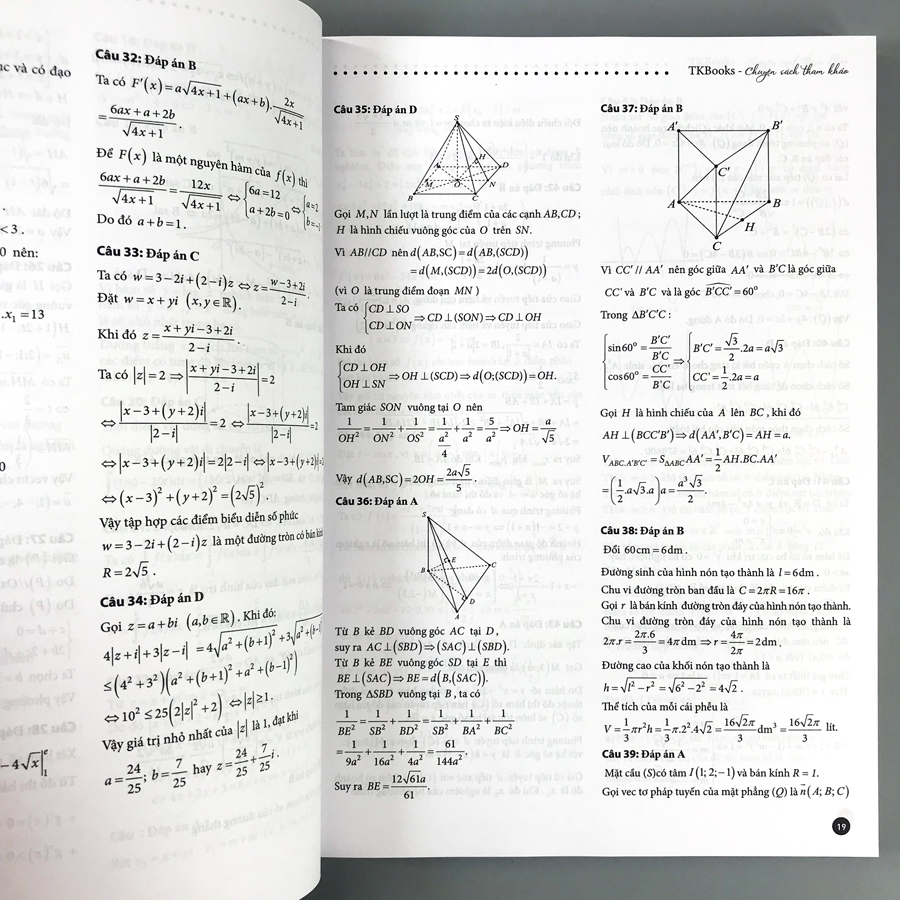 Combo luyện thi khối A: Sketch Test Luyện Đề THPT QG 2020 môn Toán, Vật lí, Hóa học