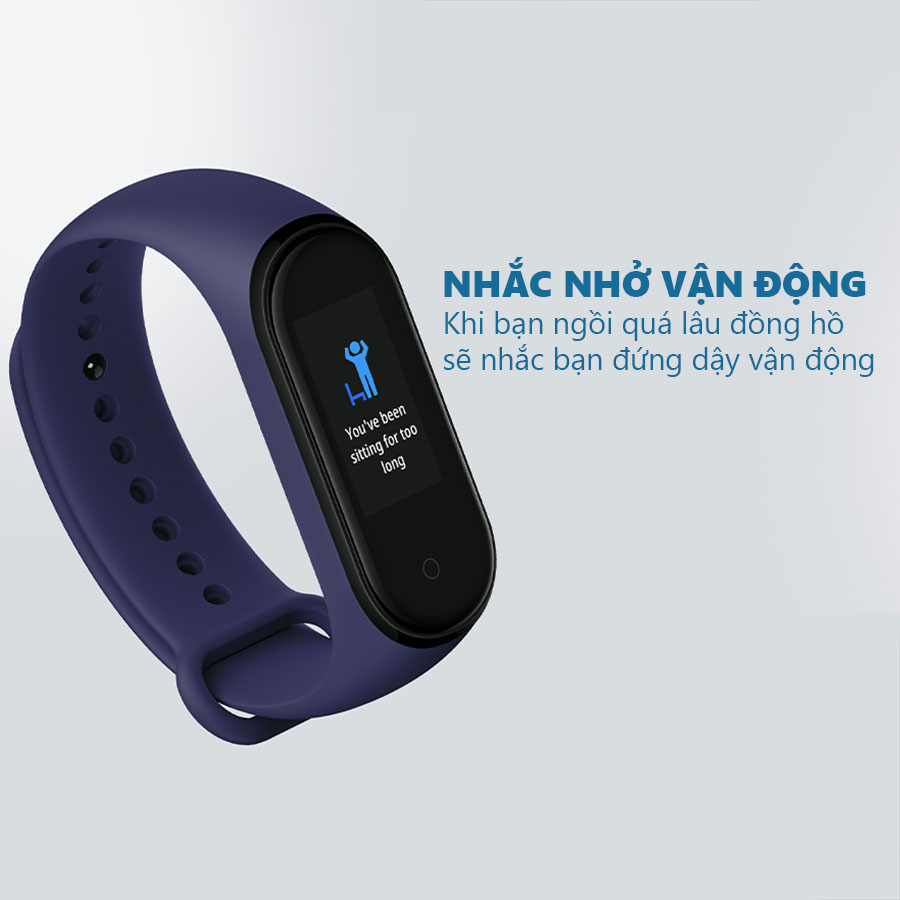 Đồng hồ thông minh xiaomi mi band 4 có hướng dẫn tiếng việt - hàng nhập khẩu