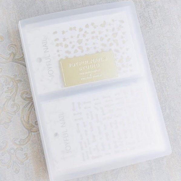 Sổ Đựng Sticker Dán Móng, Phụ kiện sổ sicker , sổ đựng sticker trong suốt