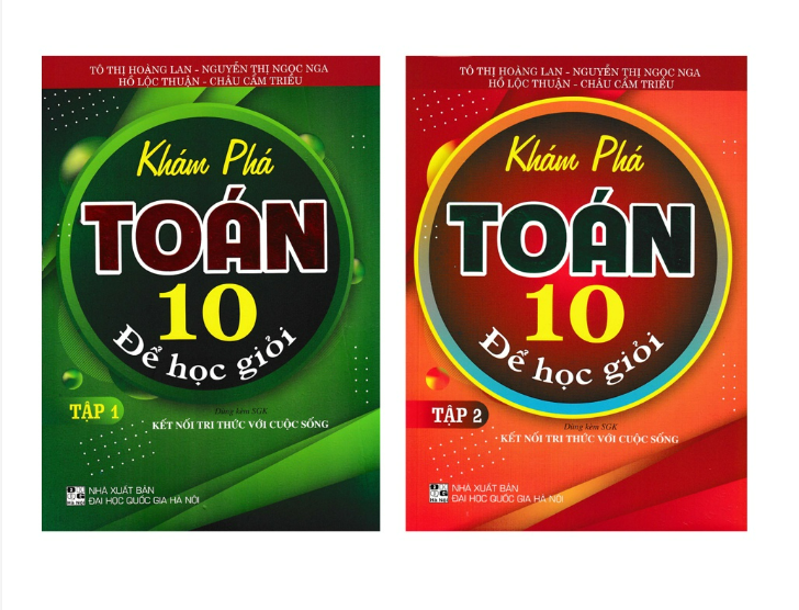 Sách - Combo khám phá toán 10 để học giỏi