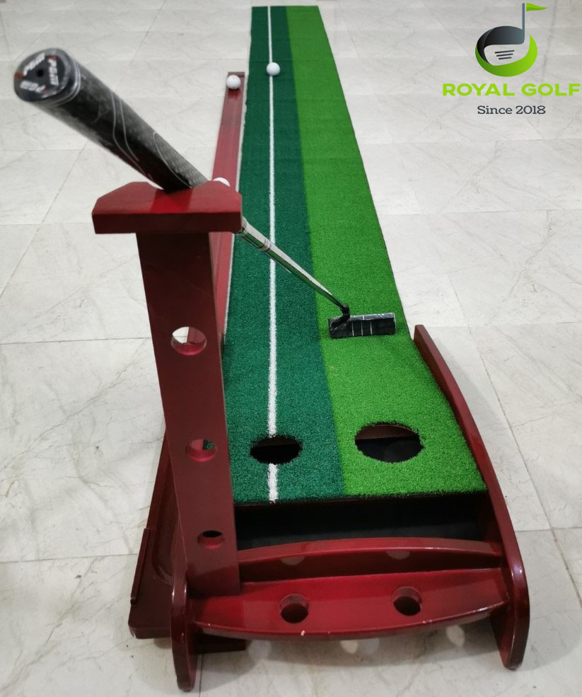 Thảm Putting Gỗ Tập Golf