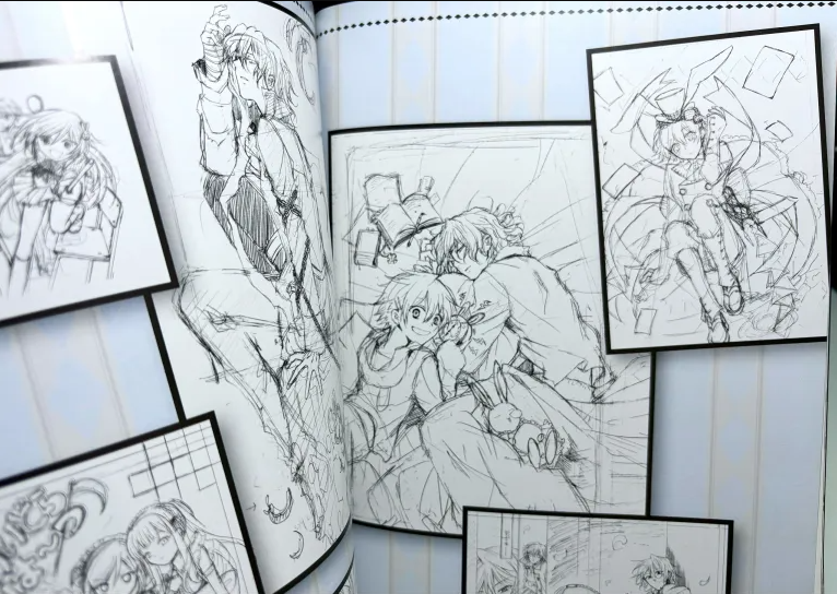 望月 淳 画集「Pandora Hearts」- Jun Mochizuki Illustration Book: Pandora Hearts Odds And Ends