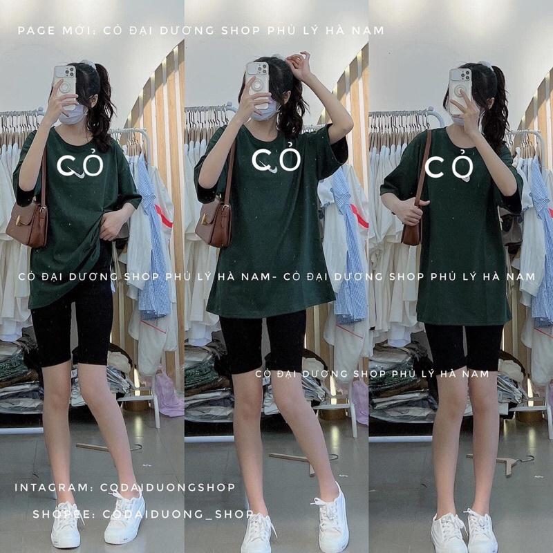 Set áo thêu V kèm quần legging 5423