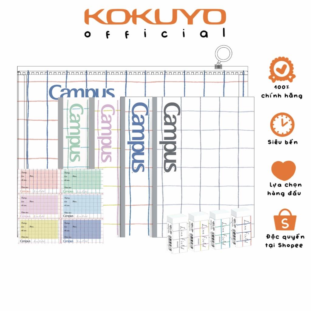 Combo Bộ Sưu Tập Đồ Dùng Học Tập Campus Line Field