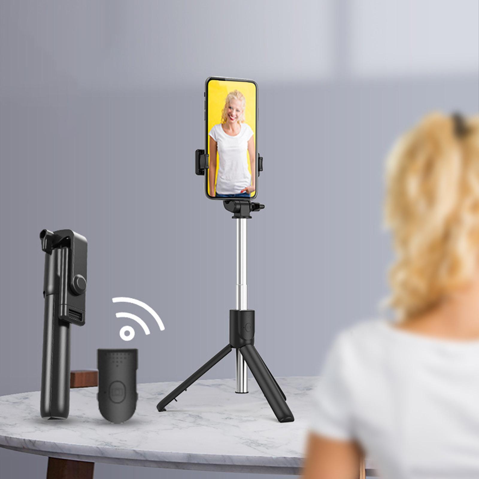 Wireless Selfie Stick Bluetooth 4.0 Tripod Holder for Cell Phone Group Photos for Youtube Videos