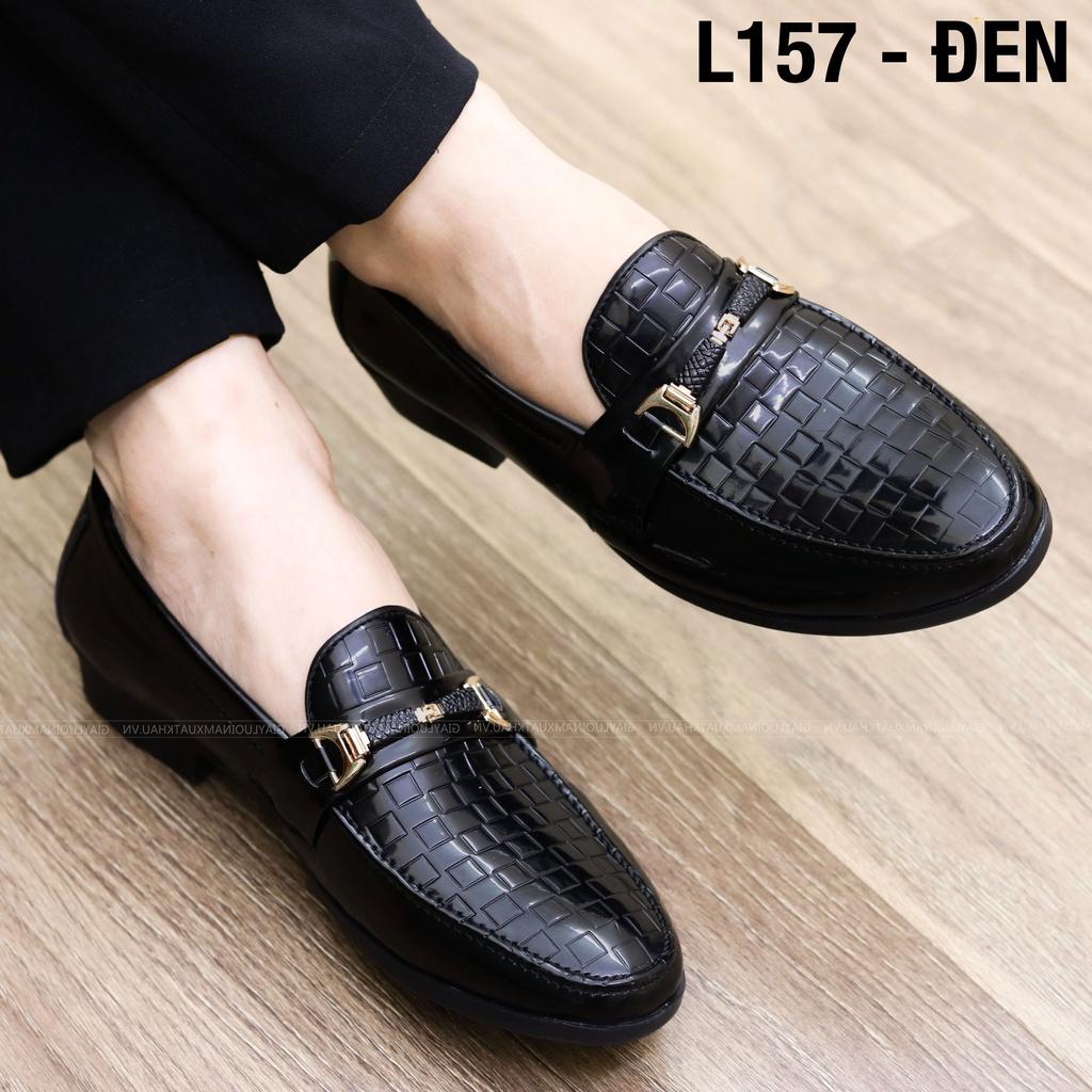 Giày lười nam , giày da nam đẹp giá rẻ L157